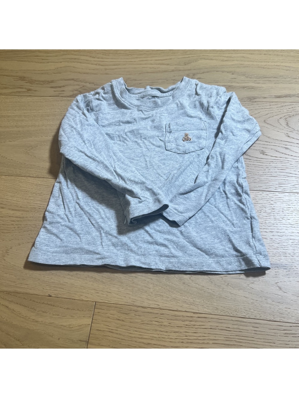 Baby Gap Kids' light gray heather Long-Sleeve Tee – Size 4T/4